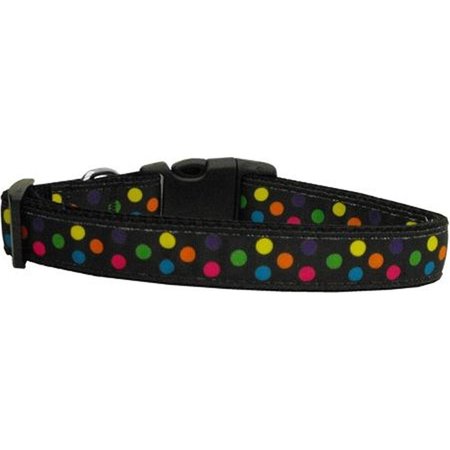 UNCONDITIONAL LOVE Black Multi-Dot Dog Collar Large UN847521